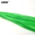 安赛瑞 塑料网袋网兜 包装网袋 大闸蟹水产农产品果蔬类尼龙网眼袋 40cm不带扣（100个装）绿色 240094