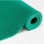 捷诺立 28000 PVC防滑垫防水防油厨房洗手间塑料垫游泳池商场厕所走廊过道地垫绿色加密2米宽1米长5.0mm厚