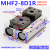 定制适用于定制型平行滑台薄型导轨手指气爪/12/16/20/D1/D2/D1R MHF2-8D1R