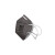 思创 ST-AC9501L 耳戴式活性炭款 KN95防尘防非油性颗粒物 无呼吸阀口罩 50只装 灰色