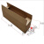长条纸箱1米110cm包装盒回音壁滑板车模特搬家长方形加硬牛皮纸箱 超长50*15*15cm 5层加硬材质(厚度5mm)