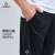 准者运动裤新款针织五分裤男篮球裤训练健身宽松投篮透气速干短裤 纯白色 XS/160