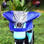 适用小牛电动车N1U1MqisGo车头罩仪表罩雨衣防雨防尘罩中控防水罩 提花带方向镜款-宝蓝色 M