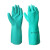 安思尔 丁腈手套工业耐酸碱防化学防护 耐磨防滑37873 单付装 M码