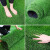 都格（Duge）草坪垫子 人工草皮工程户外仿真装饰 10mm淡绿色2米*25米(加密款)