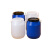 储水桶大白桶加厚带盖白色胶桶塑料桶储水化 25L白圆加厚