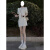 vimadtly2024新款盐系轻熟法式复古感小香风气质连衣裙子两件套装女夏 小香风上衣+半身裙 S