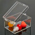 定制透明盒子长方形PC塑料盒标本收藏盒有带盖加厚展示样品盒小收 PC透明5.5*4.2*3.2cm