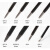 永字篆刻刀型GPZ系列3/5/6.5/8/10毫米硬质合金钨钢雕 3/6.5mm刻刀一套