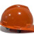 隆得防护LD-2 V型ABS安全帽工地头盔防砸抗冲击 红色-旋钮式 均码 