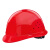 伟光 安全帽 新国标 ABS透气夏季安全头盔 圆顶玻璃钢型 工地建筑 工程监理 电力施工安全帽 圆顶透气红色