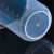 塑料烧杯50/100/250/500/1000ml实验室器材带刻度透明计量杯塑料量杯亚克力烧杯计 5000ml全柄带盖(1个)