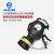 海固HG-700防毒面具全面罩TPE防有机蒸气化工喷漆印刷有毒气体防粉尘面罩 700+二级E型3号（防酸性）
