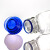 蓝盖螺纹丝口试剂瓶实验室密封取样玻璃瓶250ml500毫升1L透明 华 中性料 250ml