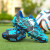 帕威索儿童男孩男童足球鞋男10-15岁踢足球的鞋子12小学生专用 天蓝 31