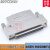 SCSI68P焊线插头 DB68芯母头 铁壳螺杆式 68母孔连接器 HPDB68针 SCSI68P焊线公头