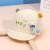 BHKW婴儿帽子春秋薄款0-3-6个月棉可爱夏季遮阳男宝宝新生儿鸭舌帽 黄色 均码