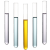玻璃试管实验室用平口圆底耐高温试管化学实验器材10*75-16*160mm 10*100mm(10支/组)品质保证