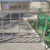 不锈钢铁马护栏施工围栏 市政道路公路隔离栏交通安全排队护栏 款式2(表面加广告牌蚀刻印)