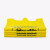 普利赛拉 黄色医疗手提背心垃圾袋 医院诊所实验室废弃物袋 120x140cm【50个/扎】