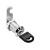 中盾（ZD）安全锁具 铁皮柜锁头胶柄更衣柜锁储物柜锁正心锁20mm锁具SD2354单开款