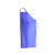 兴选工品 蓝色pvc防水无袖系绳吊带围裙 加厚耐磨 80*110cm加厚