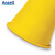ANSELL安思尔 51-285 乳胶绝缘手套 卷边袖口 电工电路检修 黄色 10码 1双