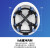 勇固中国建筑安全帽工地国标加厚玻璃钢工程头盔abs透气定制logo印字 蓝色-O型（可改印刷内容）