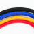 海斯迪克 HKL-1073 束口打包尼龙绳 耐磨彩色绳子 包装捆绑绳拉绳 6mm(50米/捆)蓝色