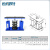 阻尼弹簧减震器冷却塔空调冷水机组水泵风机防震垫变压器隔振平台 HFJ-1-250