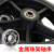 前轮带轴承全套一对6寸7寸8寸轱辘实心轮万向轮子前小 [1617.5厘米]铝合金小轮一对
