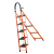 工拓（Gratool）五步多功能折叠梯铝合金人字梯1.47-2.6m 直梯2.96-5.15m 1个 30天