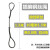 定制适用插编钢丝绳起重吊装双扣吊索具编头子起重工具钢丝绳14mm 10毫米1.5米
