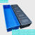 1.4米超长灯管箱EU塑料周转箱塑胶箱长物料收纳过渡养龟箱 带孔4922箱900*400*230 蓝色