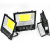 HYSTIC LED投光灯 户外防水射灯 LED贴片泛光灯 广告投射灯 黑色COB款 150W HZL-324 