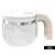 Delonghi德龙ICM14011美式滴滤咖啡机配件过滤网玻璃壶滴漏阀组件 黑色副厂玻璃壶