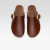 莱尔斯丹（le saunda）春夏款休闲Y系列勃肯鞋/软木鞋女鞋4T33801 39 啡色 BRL