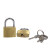 何老师 HLS-1292 铜锁薄款地球牌挂锁通开通用钥匙户外锁防水防锈箱包箱柜锁小锁 HL406  
