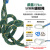 SHANDUAO高空五点式安全带新国标AD9071子母扣单小钩1.8米