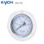 凯宇气动 KYCH Y-50/40/60ZU气动压力表轴向带边/轴向带卡子支架式 压力表玻璃面 Y-50ZT(带边）-025 0.4~0.5