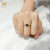 ROYALPICK定制蓝宝石戒指0.5克拉18k金钻石送人老婆女朋友节生日求结婚礼物 蓝宝石戒指（定制7天发货）