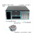 工控机箱4U450机架式PC硬盘录像机DVR工业服务器CTI定制 4U-300ZJ黑 套餐一
