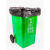 垃圾袋大号平口黑色环卫垃圾桶大拉圾袋商用厨房80 45*55cm常规100个 加厚
