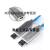 适用光纤USB3.0延长线工程数据线/公母转换连接器Dongle无损传输1 20米套装