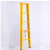 电工专用玻璃钢绝缘梯关节梯合梯人字梯电力检修专用绝缘梯子直销 2米人字梯带平台