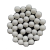 定制精抛高铝瓷圆球磨料圆球抛磨块精抛光磨料白色研磨石氧化铝陶 2mm(25KG/袋)