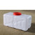 水箱塑料级大号容量卧式长方形加厚水塔带龙头储水蓄水桶 白色-装水30斤卧方桶