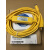 编程USB-AFC8513 下载线 USB-FP0R FPX 黑黄色 黄色USBAFC8513圆口5针