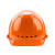 伟光ABS透气安全帽 新国标 抗冲击 欧式橘色按键式 1顶