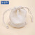 英思坦 棉网袋 抽绳束口袋 环保循环使用包装收纳袋12×14cm 双抽绳 5个装 2Z00011
